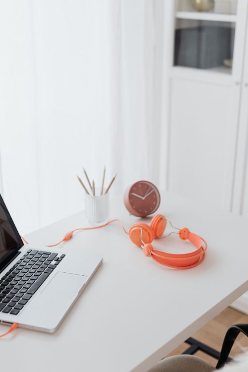 bureau casque organisation projet client